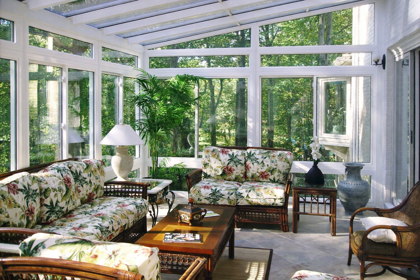 Deck-to-sunroom conversion in Gainesville, FL