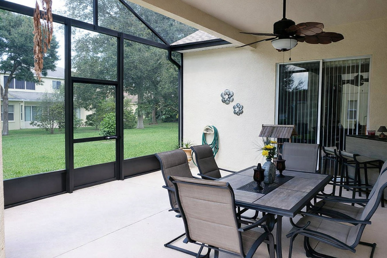 Screen room installation in Gainesville, FL